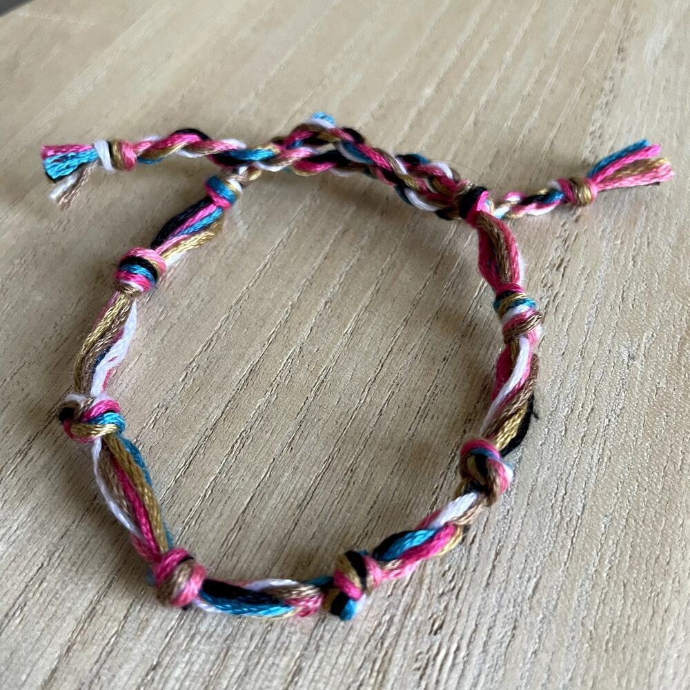 Elliot Bracelet anklet trendy comfortable tie embroidery thread woven gift